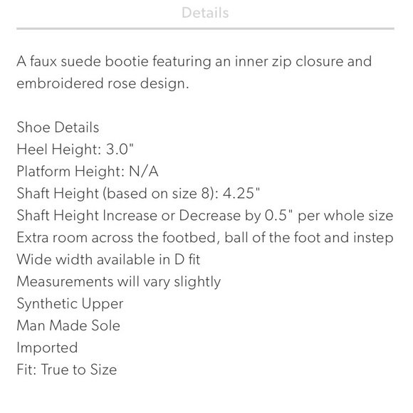 JustFab Black & Gold Faux Suede Ankle boots. Worn once. - Picture 6 of 6